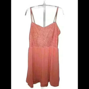 Chic Pink Spaghetti Strap Dress - Perfect for Summer Outings Size 13
